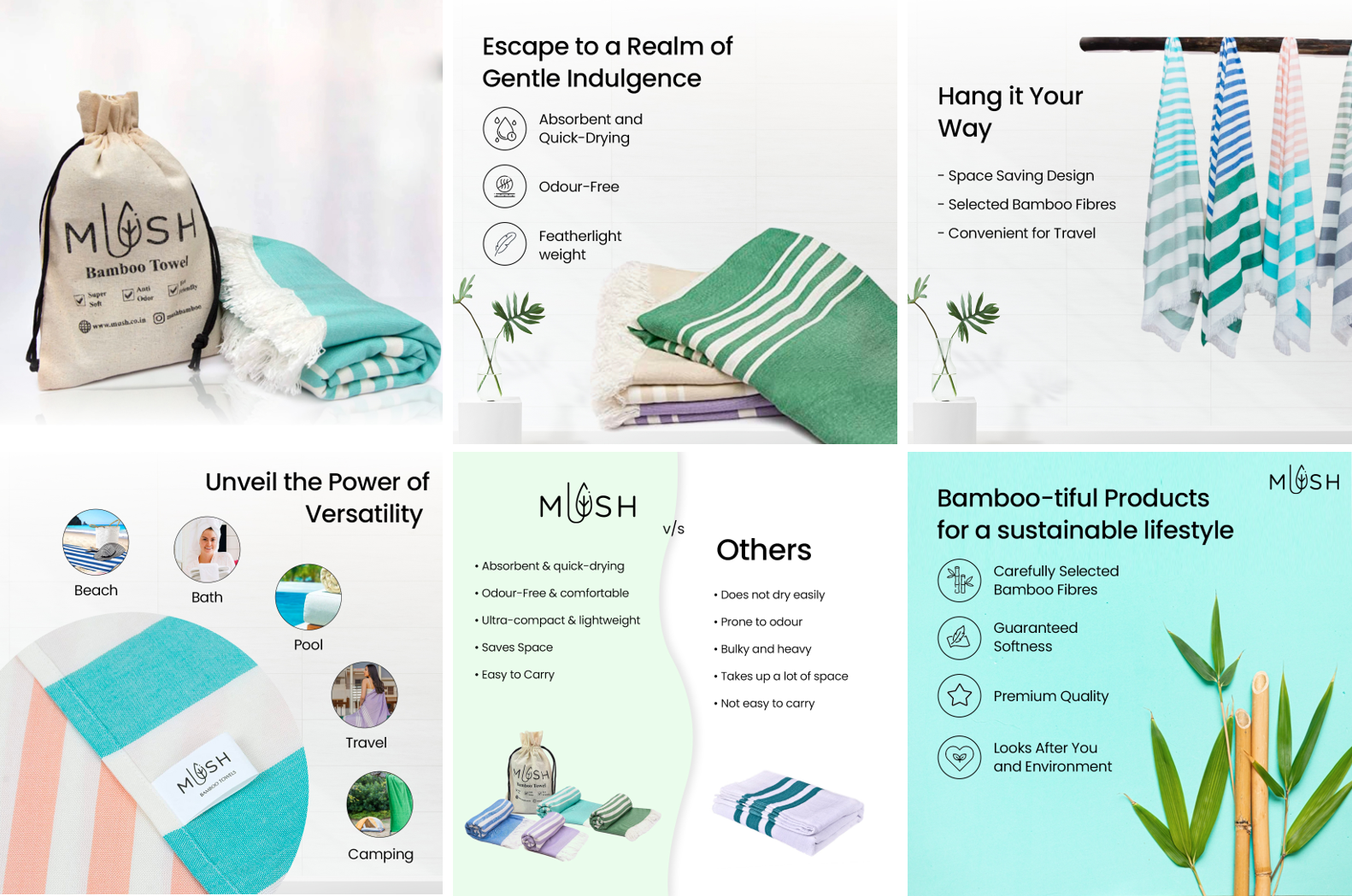 MUSH Amazon listing design by Himanshu Narwaria