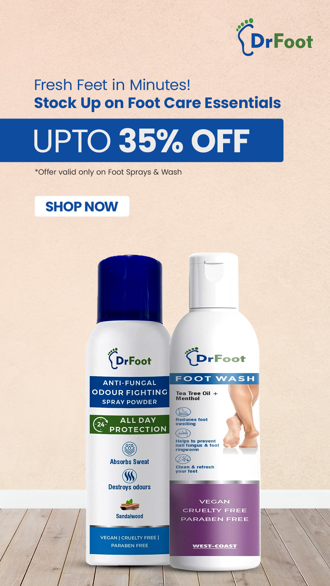 Dr. Foot Meta Ad design by Himanshu Narwaria