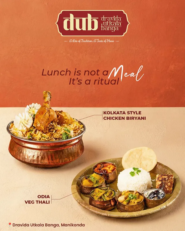 Dravida Utkala Banga Meta Ad design by Himanshu Narwaria