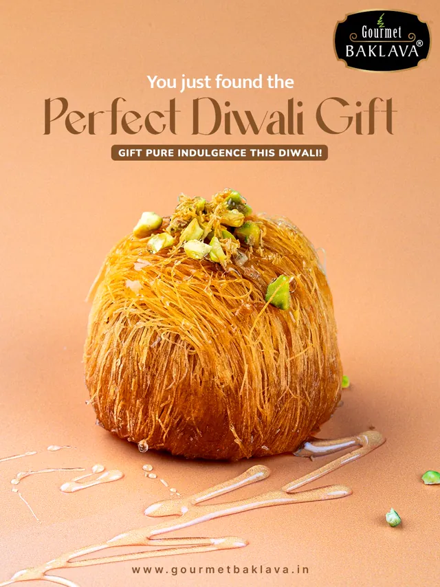 Gourmet Baklava Meta Ad design by Himanshu Narwaria
