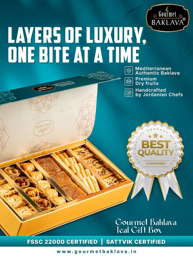 Gourmet Baklava Meta Ad design by Himanshu Narwaria