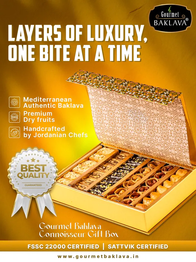 Gourmet Baklava Meta Ad design by Himanshu Narwaria