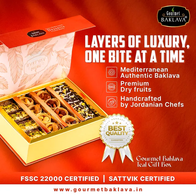 Gourmet Baklava Meta Ad design by Himanshu Narwaria