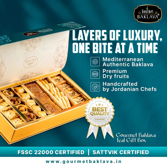 Gourmet Baklava Meta Ad design by Himanshu Narwaria