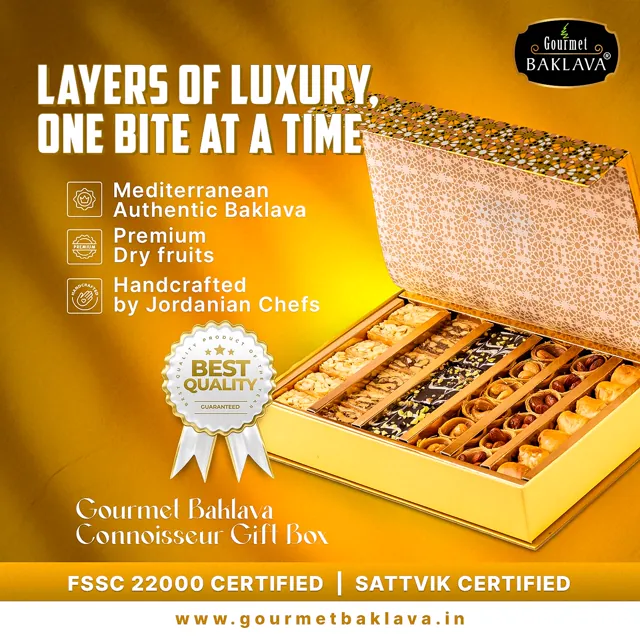 Gourmet Baklava Meta Ad design by Himanshu Narwaria