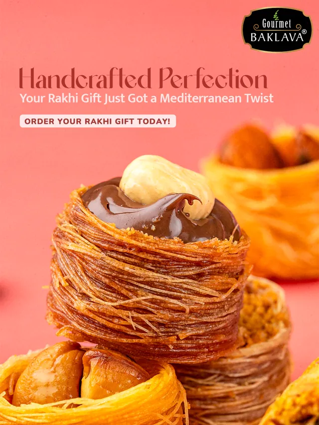 Gourmet Baklava Meta Ad design by Himanshu Narwaria