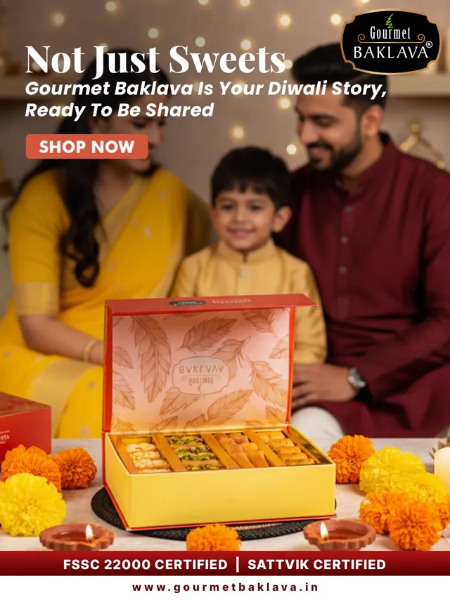 Gourmet Baklava Meta Ad design by Himanshu Narwaria