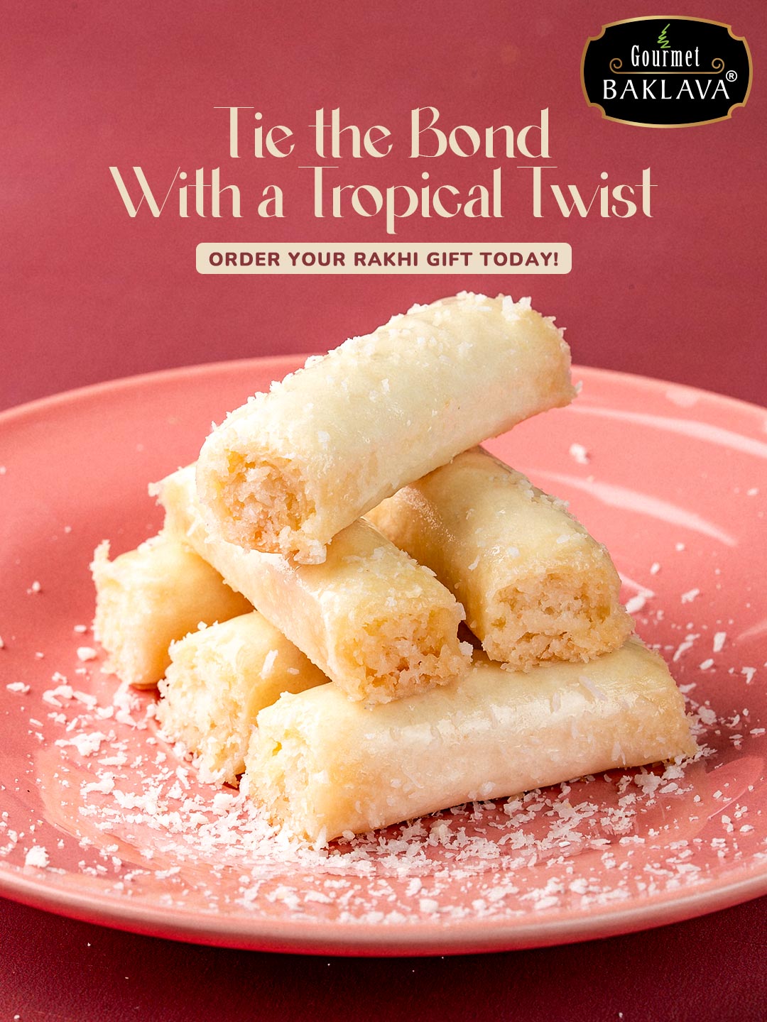 Gourmet Baklava Meta Ad design by Himanshu Narwaria