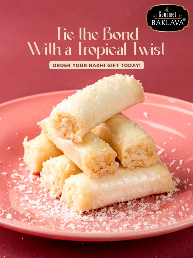 Gourmet Baklava Meta Ad design by Himanshu Narwaria