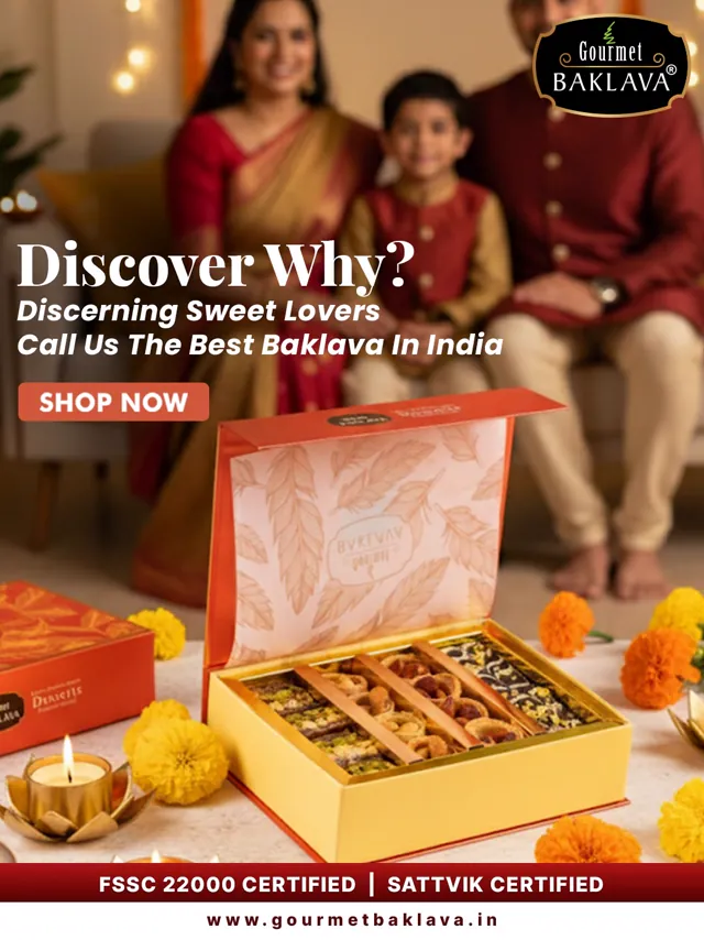 Gourmet Baklava Meta Ad design by Himanshu Narwaria
