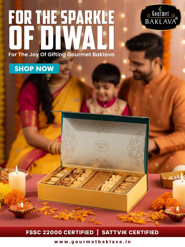 Gourmet Baklava Meta Ad design by Himanshu Narwaria