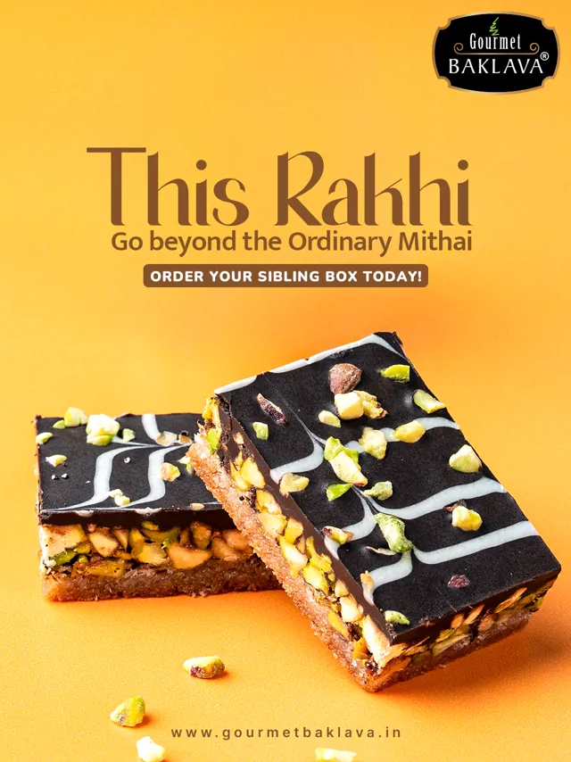 Gourmet Baklava Meta Ad design by Himanshu Narwaria