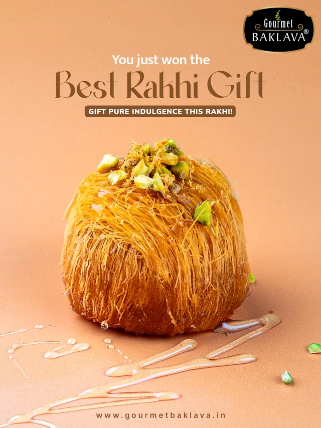 Gourmet Baklava Meta Ad design by Himanshu Narwaria