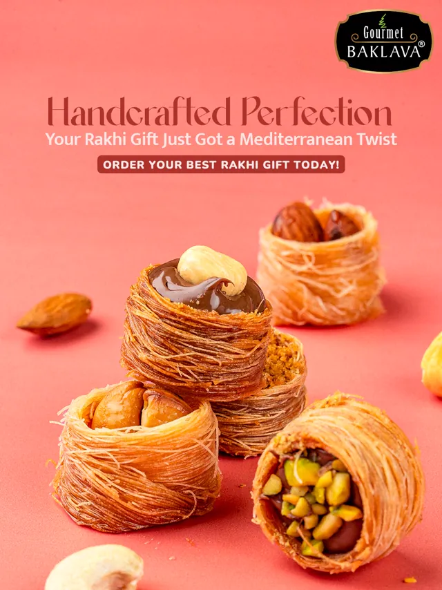Gourmet Baklava Meta Ad design by Himanshu Narwaria