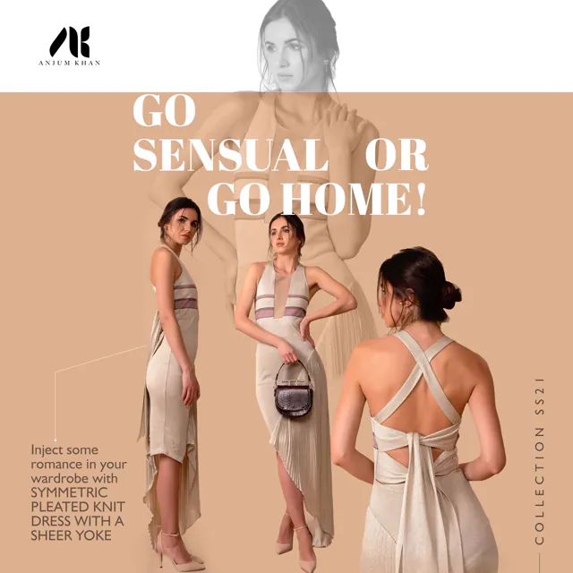 Anjum Khan social media design by Himanshu Narwaria