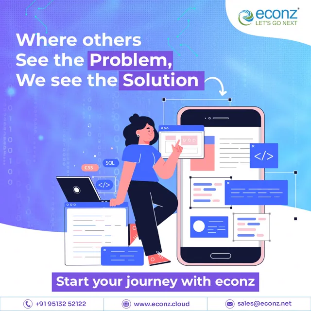 Econz social media design by Himanshu Narwaria