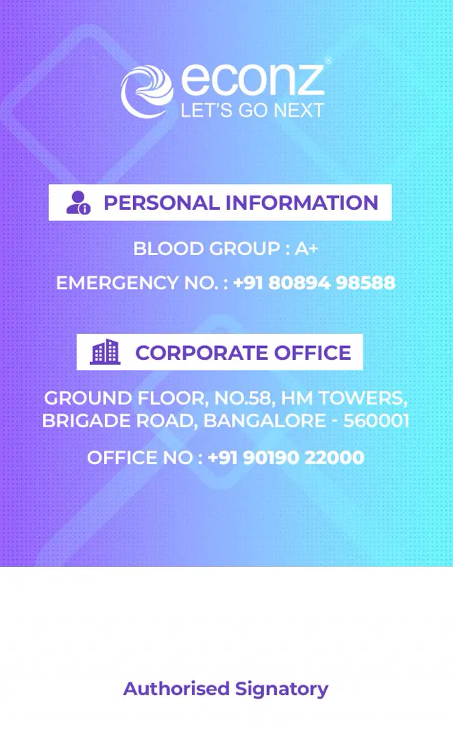 Econz social media design by Himanshu Narwaria