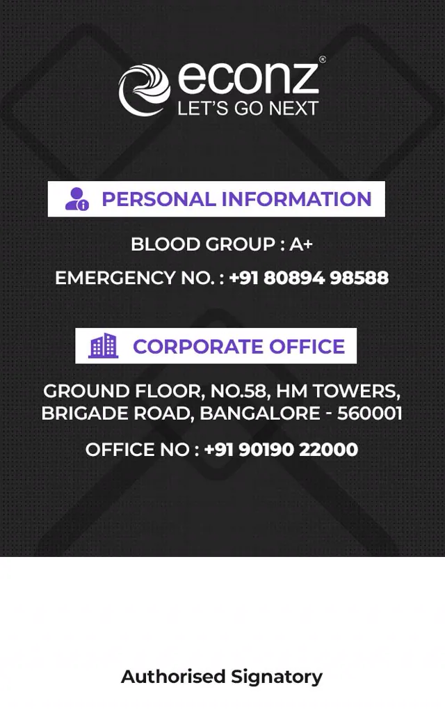 Econz social media design by Himanshu Narwaria