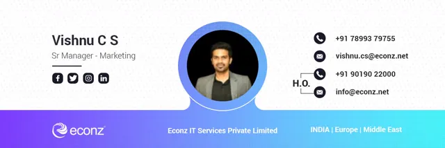Econz social media design by Himanshu Narwaria