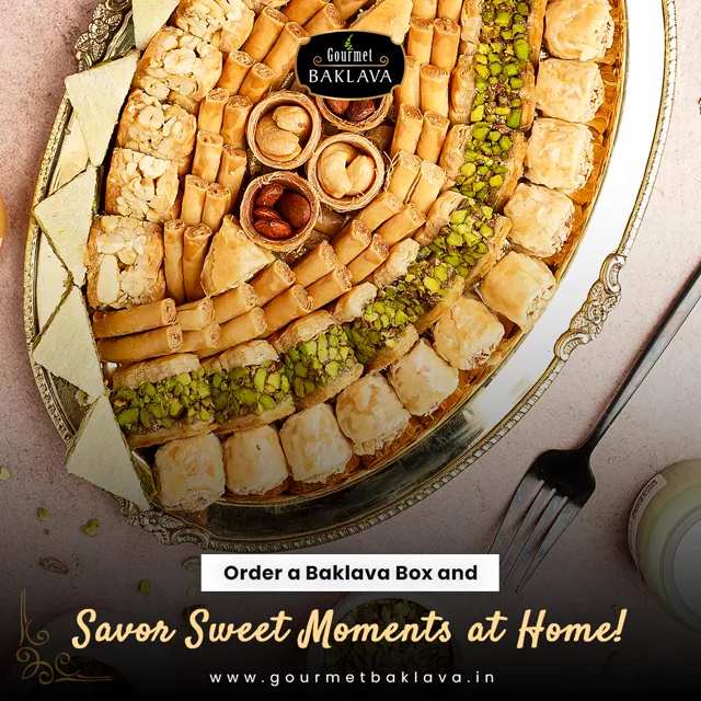 Gourmet Baklava social media design by Himanshu Narwaria