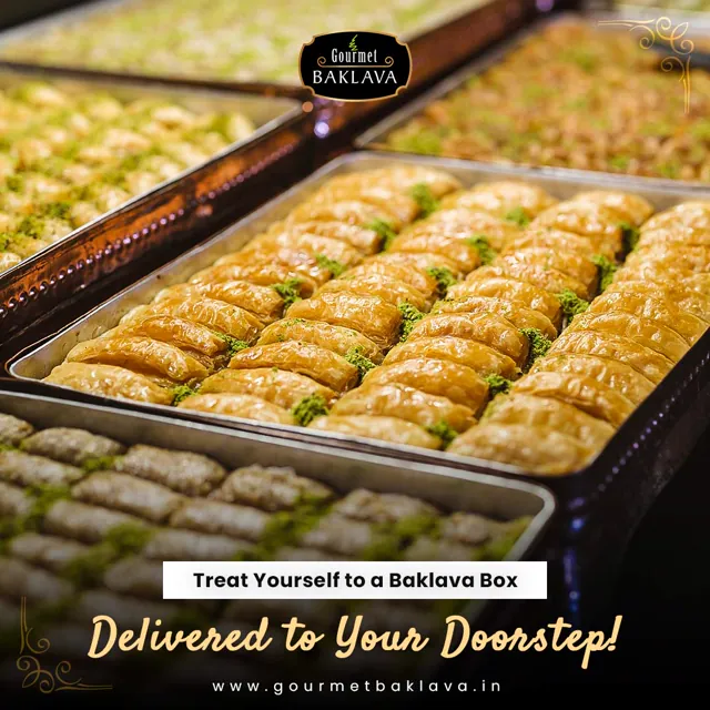 Gourmet Baklava social media design by Himanshu Narwaria