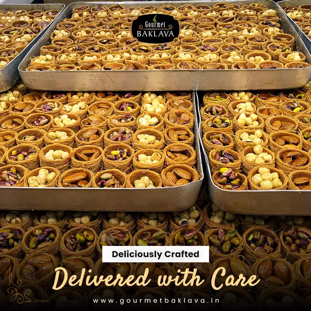 Gourmet Baklava social media design by Himanshu Narwaria