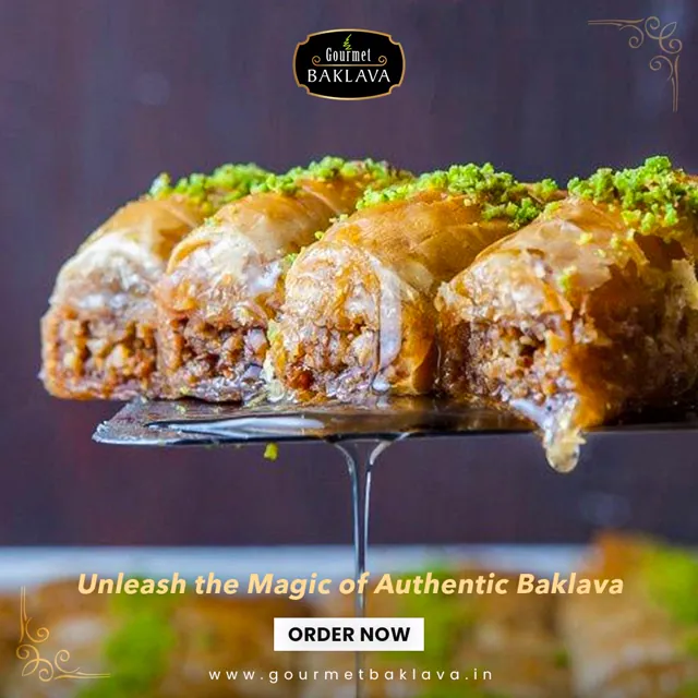 Gourmet Baklava social media design by Himanshu Narwaria