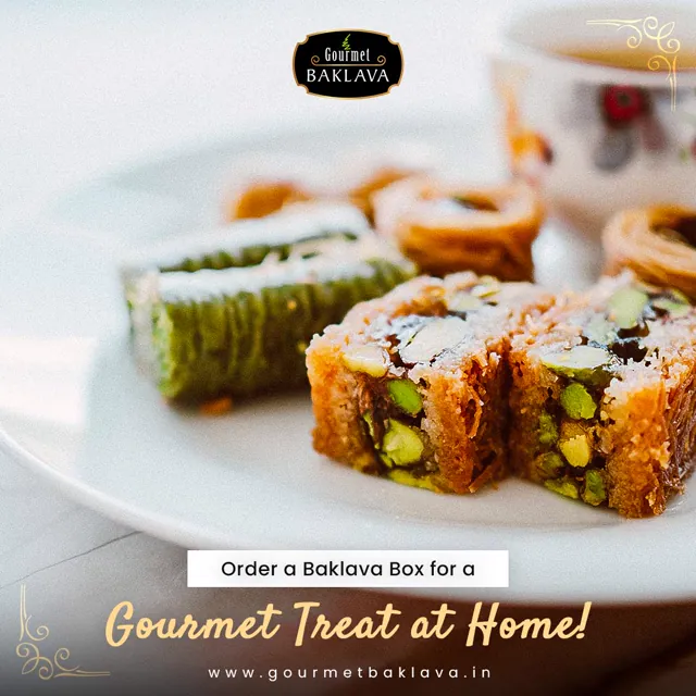 Gourmet Baklava social media design by Himanshu Narwaria