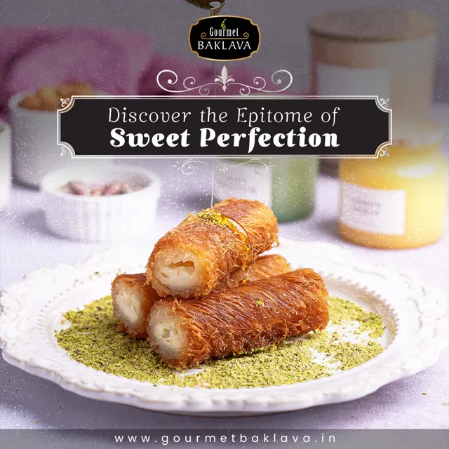 Gourmet Baklava social media design by Himanshu Narwaria