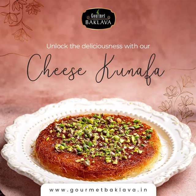 Gourmet Baklava social media design by Himanshu Narwaria