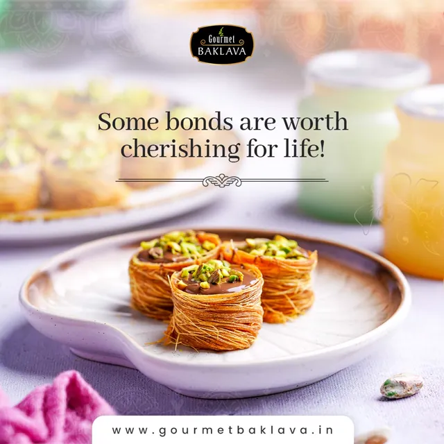 Gourmet Baklava social media design by Himanshu Narwaria
