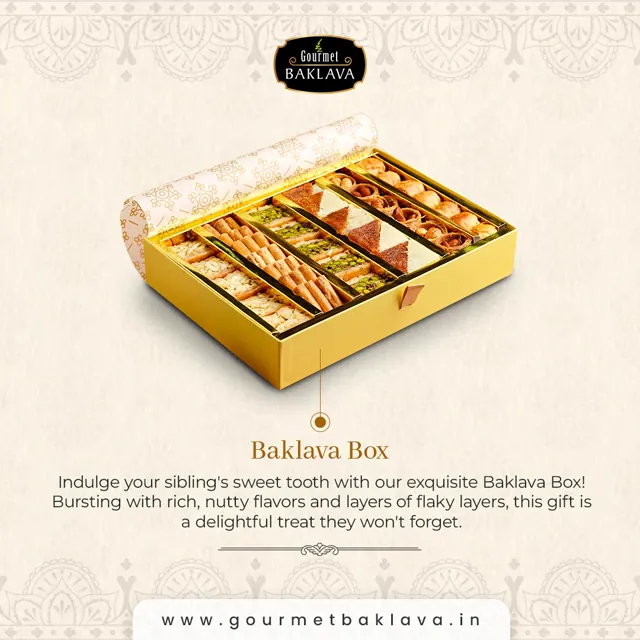 Gourmet Baklava social media design by Himanshu Narwaria