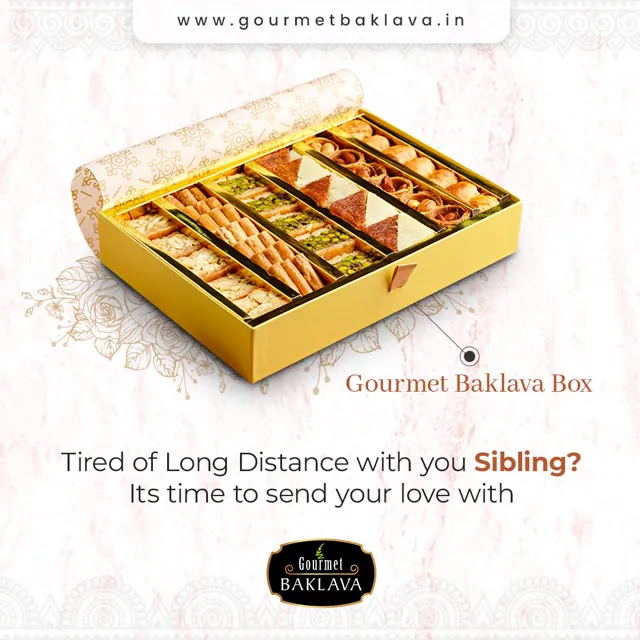 Gourmet Baklava social media design by Himanshu Narwaria