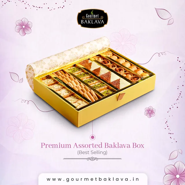 Gourmet Baklava social media design by Himanshu Narwaria