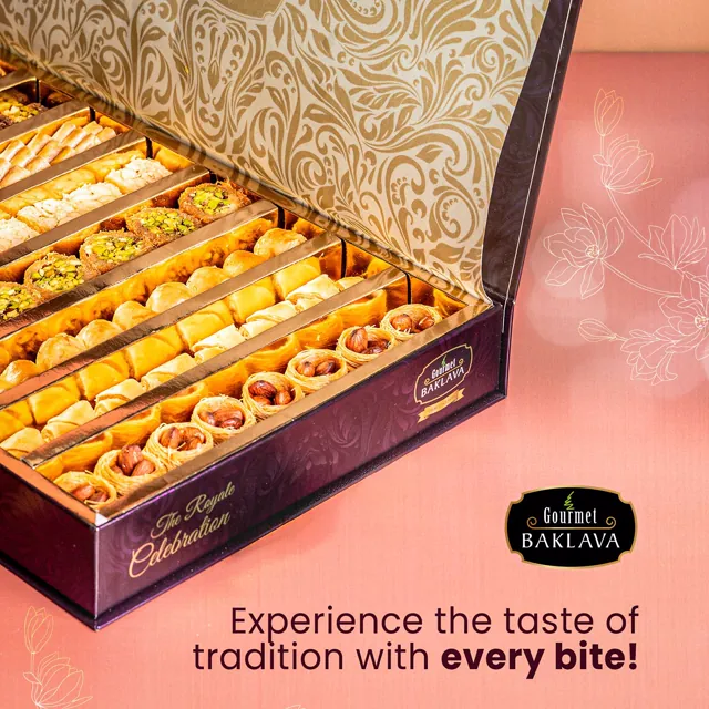 Gourmet Baklava social media design by Himanshu Narwaria
