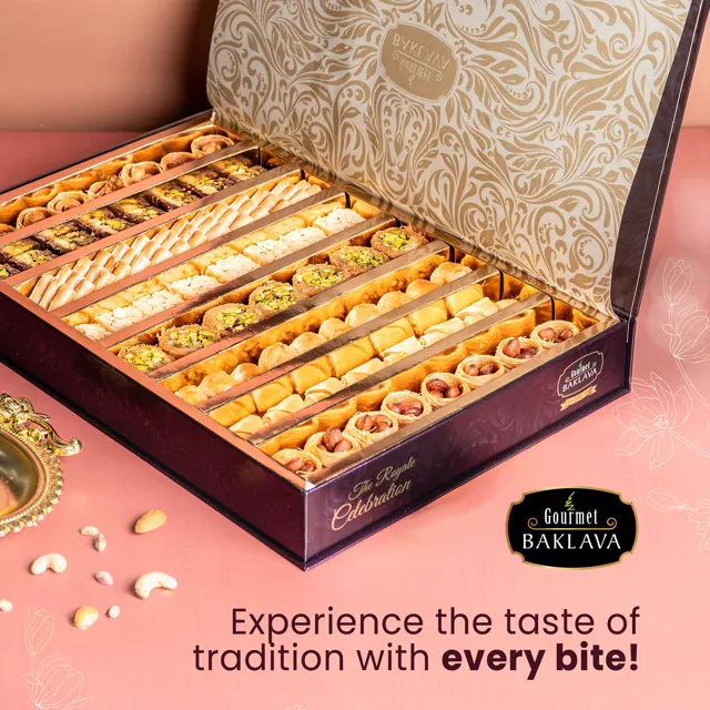 Gourmet Baklava social media design by Himanshu Narwaria