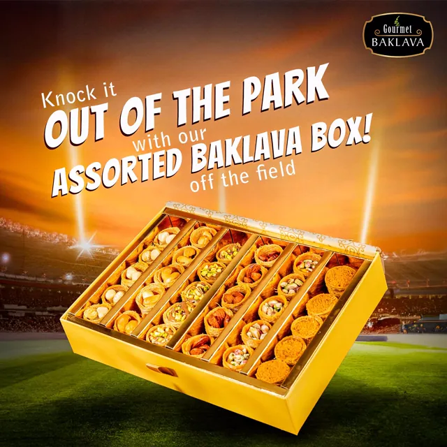 Gourmet Baklava social media design by Himanshu Narwaria