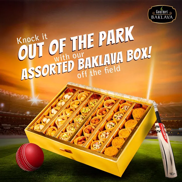 Gourmet Baklava social media design by Himanshu Narwaria