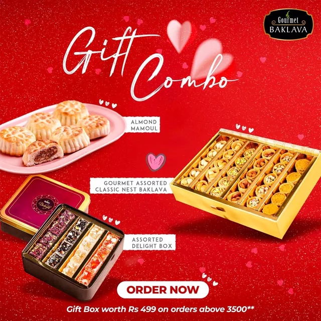 Gourmet Baklava social media design by Himanshu Narwaria
