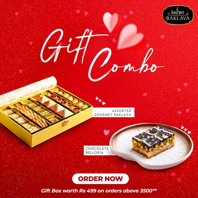 Gourmet Baklava social media design by Himanshu Narwaria