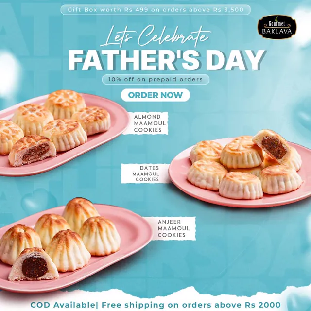 Gourmet Baklava social media design by Himanshu Narwaria
