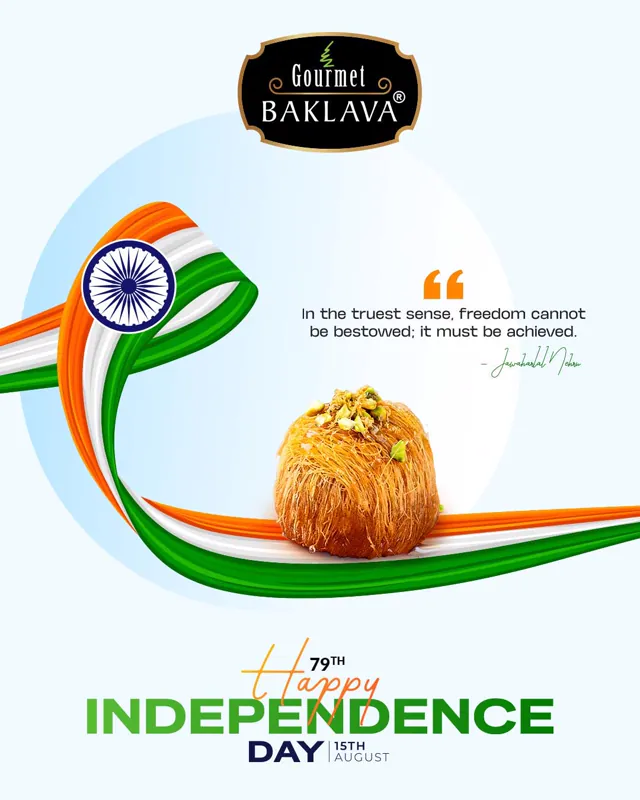 Gourmet Baklava social media design by Himanshu Narwaria