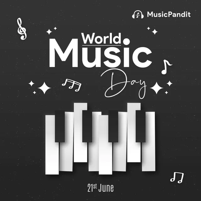 MusicPandit social media design by Himanshu Narwaria