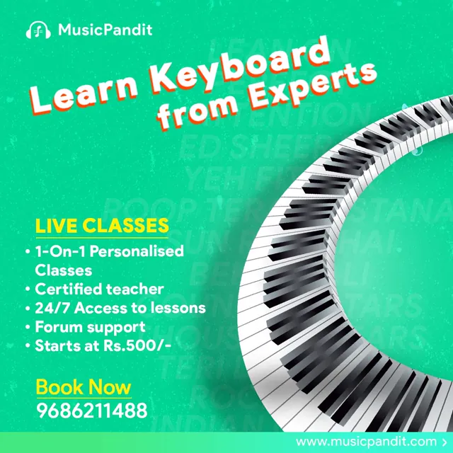 MusicPandit social media design by Himanshu Narwaria