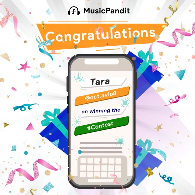 MusicPandit social media design by Himanshu Narwaria