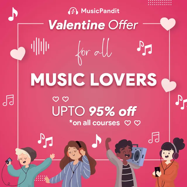 MusicPandit social media design by Himanshu Narwaria