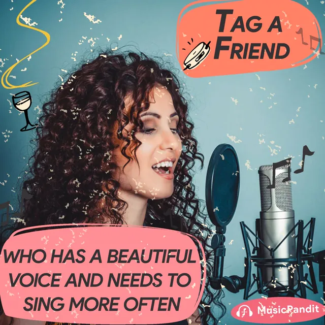 MusicPandit social media design by Himanshu Narwaria