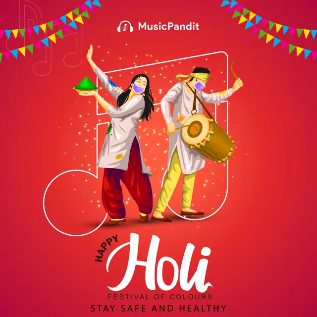 MusicPandit social media design by Himanshu Narwaria