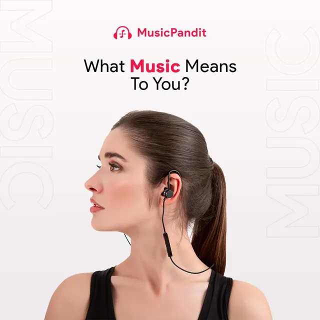 MusicPandit social media design by Himanshu Narwaria