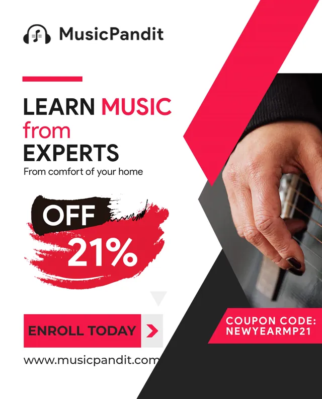 MusicPandit social media design by Himanshu Narwaria